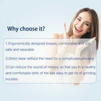 Profesionalna stomatološka zaštita - nadograđeni štitnik za usta za brušenje zuba, antina brušenje zubne noći, zaustavlja Bruxizam, TMJ i eliminira stisne zube