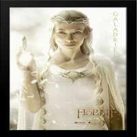 Hobbit: neočekivano putovanje Veliki crni drveni okvir Filmovi Movie Art Print