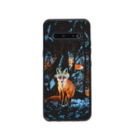 Fox-in-Forest-telefonski futrola za LG V Thatq 5g za žene Muškarci Pokloni, Mekani silikonski stil Poklopni