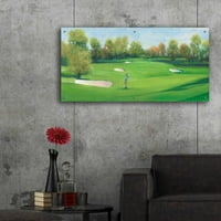 Epic Art 'Fairway Shot II' do Tima O'Toolea, akrilna staklena zidna umjetnost, 48 x24