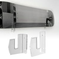 WALD PAR Prozirni držač za spašavanje na zidu na zidu snažnog kapaciteta za skadborske ploče zaslon