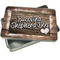 Božićni kolačić Tin Bucovina ovčar, pasmina pas, Rumunija za poklon Davanje praznih slatkiša za Snack