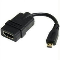 Startech 5in brzi HDMI adapter kabel sa Ethernetom do HDMI Micro - F-M
