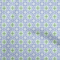 Onoone pamuk poplin Twill srednje plava tkanina azijska ikat haljina materijala materijala od tkanine