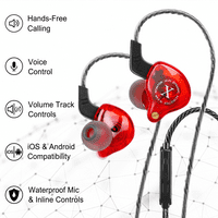Urban i PRO dinamički hibridni dvostruki upravljački program u slušalicama za muzičare u ušima sa kablom za uši u ušima u ušima za uši za uši za infini note lite