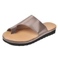 Sandale za čišćenje žena Žene Dressing Comfy platforme casual cipele Ljeto plaža Putni paperi Flip Flops bljesak
