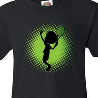 Inktastični teniser poklon Silhouette Boy Youth Majica