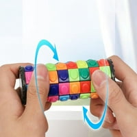 Baozhu Children puzzle cilindrični trodimenzionalni klizač čarobna toranjska inteligencija Cube Dekompresioni