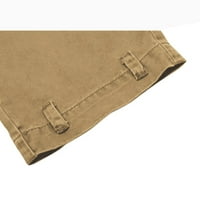 Akiigool Cargo Hlače muškarci Muške teretne hlače Multi džepovi Twill Cargo Pant