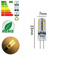 Mini G LED žarulja COB LED sijalica 3W DC 12V Zamijenite halogene G lampe