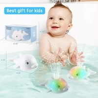 Igračke za kupanje, u dolfinu Automatsko sprej vodu igra kupatilo sa svjetlom i muzikom, indukcijsko prskanje kupatilo za tuš kabine za dijete Dječje dječake Djevojke, bazene za bebe