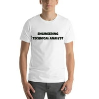 3xL Engineering Tehnički analitičar Zabavni stil kratkih rukava majica s kratkim rukavima po nedefiniranim poklonima