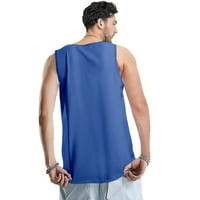 Ležerne prilike Novelty majica bez rukava Majica, 3D Print Okrugli vrat Man Darove bez rukava za muškarce