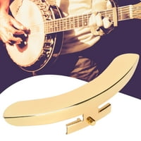Banjo Armrest, Banjo Pribor, Banjo naslon za ruke Muzički instrument Oprema jedno-noge Polirano likovno legura Zlato sa vijcima
