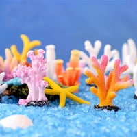 Akvarijska umjetna smola koraljna riba netoksična krajolik podvodna dekor plava smola