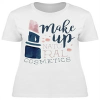 Make up prirodna kozmetika majica za žene - MIMage by Shutterstock, ženska x-velika