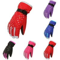 OAVQHLG3B Rukavice Ženske sniježne vjetroverne hladne hladne i baršunaste sportske rukavice