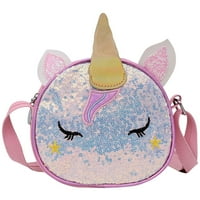 Unicorn Crossbody torba Baby Girl Modna torba Princess Dječja torba za djevojčice