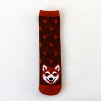 Dyfzdhu smiješne čarape za ženske čarape Stripe čarape Šarene lagane čarape Casual Socks Zimske čarape Termičke čarape