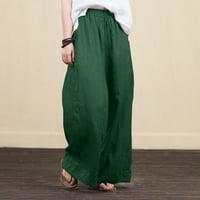 SIMPLMASYGENI ženske duge hlače hlače hlače Plus veličina modne žene labave boje casual široke pantalone