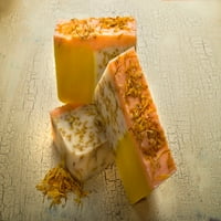 Narandžasti sapun sa uljem u kalenduli - ručno rađeni sapun sa narandžama, yuzu i kalendula esencijalna