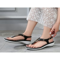 Ženske klinove flip flops sandale