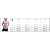 Ženska jesen patentni patentni patentni patentni majica Sportska fitness Trčanje Trening Brzo sušenje odjeća Crna S