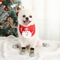 Božićne čarape za pseć mačji ljubimac ugodan osjećaj, meka i izdržljiv za snimanje fotografija, partijski