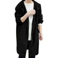 Xinqinghao Ženske jakne sa punim bojama Otvoreni prednji vučni kaput Plus veličine rever gumb Labavi