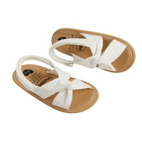 Mialeoley ljetne djevojčice sandale za djecu, mališani jednostavni stil čvrste boje meke jedine cipele