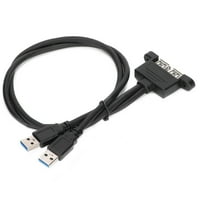 Produžni kabl, muško za žensko široko kompatibilnost 4.8Gbps Stepen signala USB nosač stražnje ploče