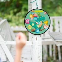 Dječji dart ploča postavljena ploča sa ljepljivim kuglicama darove s kukama zid ugrađena ljepljiva lopta u zatvorenom igračkom poklon za dječake