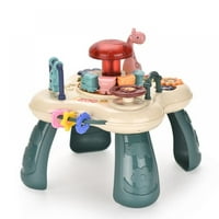 Igračke za bebe, učenje glazbenog stola, stol za aktivnosti stariji - Dječji dečiji učenje kocke sa