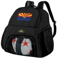 Nogometni ruksak Arizona Flag ili Arizona Stat zastava odbojka