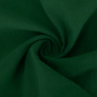 Ženska seksi čipkasta odjeća bez rukava s kratkim kratkim vratima V-izrez casual labav odjeća zelena veličina XL