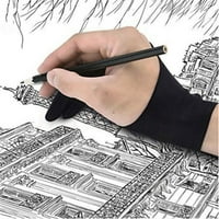 Toyfunny dva rukavica za klizanje i olovka za crtanje za crtanje i olovke za umjetnika crna