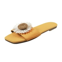 Ženske plaže prozračne cvijeće Sandale Početna stranica Sliper Flip-Flops ravne cipele