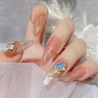 Općine lanac za nokte višenamjenski DIY GLITTERY 3D MANICURE DIY metalni lančani čari 4