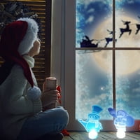 Beppter Božićni dekor užaren ukrasfestive šarene noćne svjetla Božićno stablo Creative Svjetlosne igračke