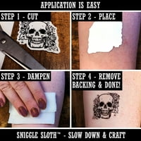 Pečat odobrenja Apsorbirajući smiješna vodootporna privremena tetovaža postavljena lažna umjetnička