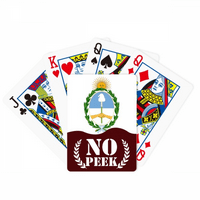 Buenos Aires Argentina National Emblby Peek Poker igračka karta Privatna igra