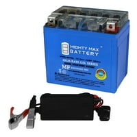 YTX5L-BS GEL zamjenska baterija za netaknute YTX5L-BS + 12V 1amp punjač