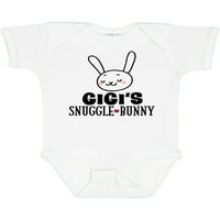 Inktastični gigi Snuggle Bunny Easter Outfit poklon Baby Boy ili Baby Girl Bodysuit