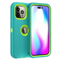 XHY iPhone Pro CASE VOJNA GRADA ZAŠTITE TEŠKOG RADE U STOOFOFOFIČNOM OMBURA Čvrsti izdržljivi odvojivi