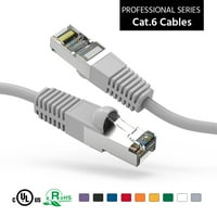 150ft mačka zaštićena Ethernet mrežom za podizanje kabela Gigabit LAN mrežni kabel RJ brzi patch kabel, siva