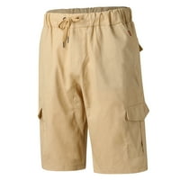 Muške vježbe hlače Ljeto muškarci modne sportske hlače ravno noga labave kratke hlače na plaži