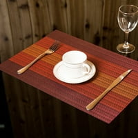 Dido Placematt set za trpezarijski stol koji se može pratiti Placemat Neklizajuća toplotna kuhinja Trpezarijski