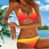 Ženske kupaće kostime Dame Beach Beach Split Print Šivaći kupaći kostimi Bikini kupaći kostim