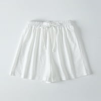 Pimfylm baby kratke hlače za djecu za bebe povuku na svakodnevne kratke hlače bijele godine