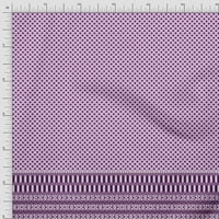 Soimoi pamučna kambrička tkaninska tkanina Geometrijska ploča tiskana tkanina široka
